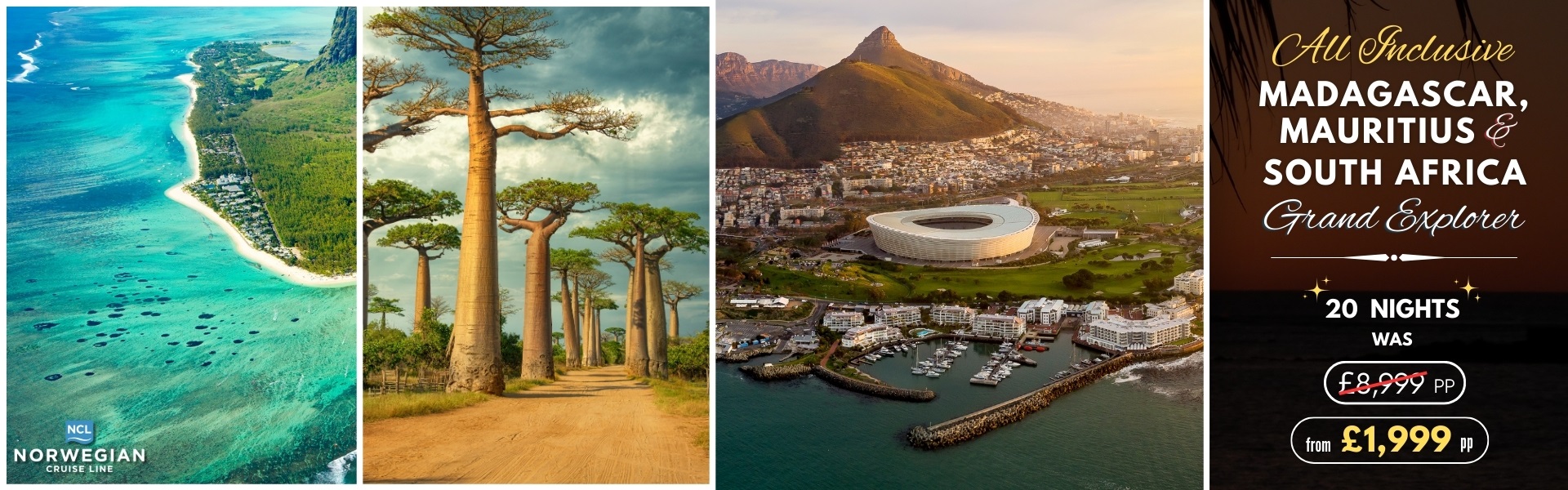 All Inclusive Madagascar, Mauritius & South Africa Grand Explorer